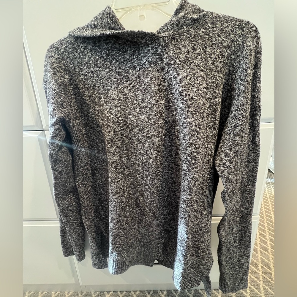 Girl’s Old Navy Hooded Sweater Heather Grey Size XXL Girls 16